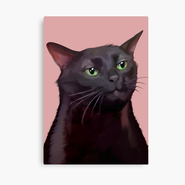 Aperçu de l'œuvre Meme de zone de chat noir créée et vendue par DariaMiller.