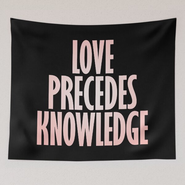 Item preview, Love precedes knowledge. v.2 designed and sold by x1brett.