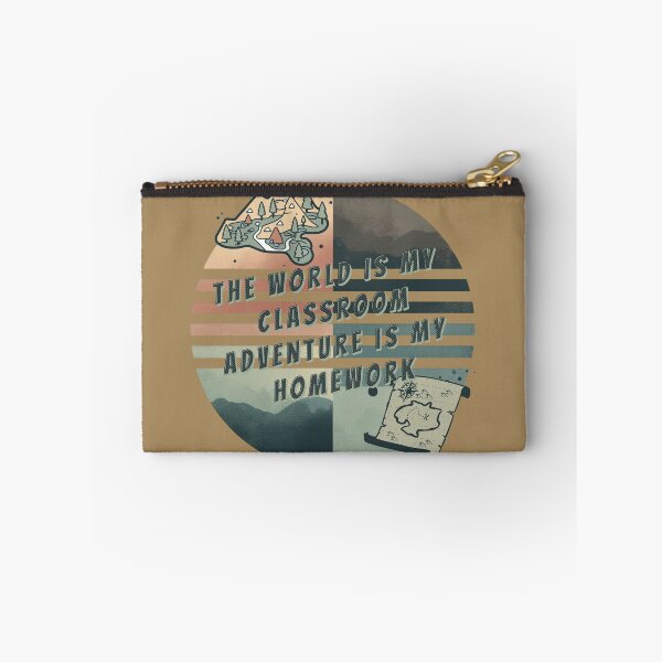Item preview, Worldschooling Unschooling World Is My Classroom Adventure is My Homework Homeschool Gift designed and sold by CORINNE W.