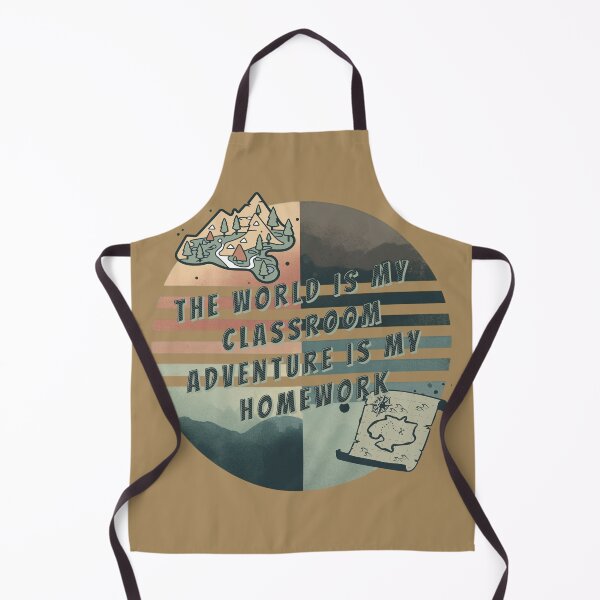 Item preview, Worldschooling Unschooling World Is My Classroom Adventure is My Homework Homeschool Gift designed and sold by CORINNE W.