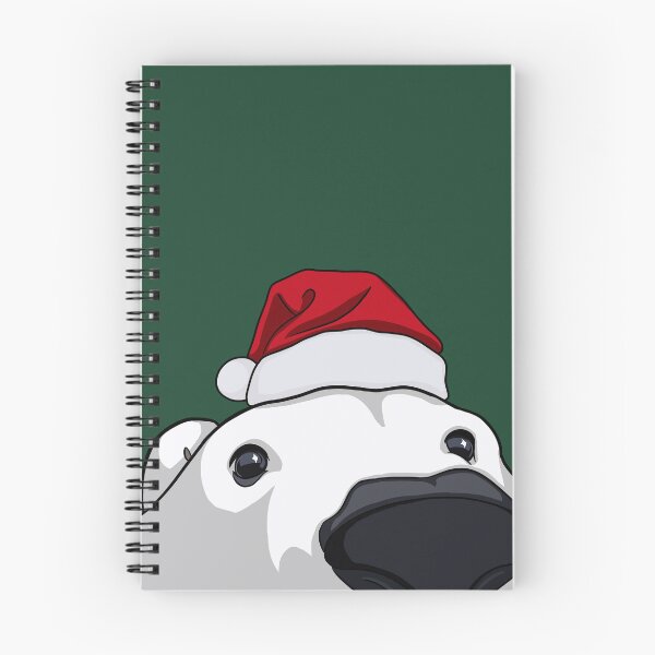 Item preview, Lindo oso polar navideño con gorro de Papá Noel designed and sold by rad-mignonette.