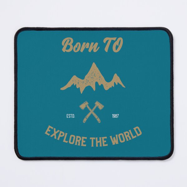 Item preview, Born To Explore The World designed and sold by CornerStone57.