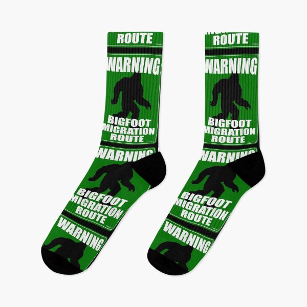 Item preview, WARNING BIGFOOT MIGRATION designed and sold by PapaSquatch.