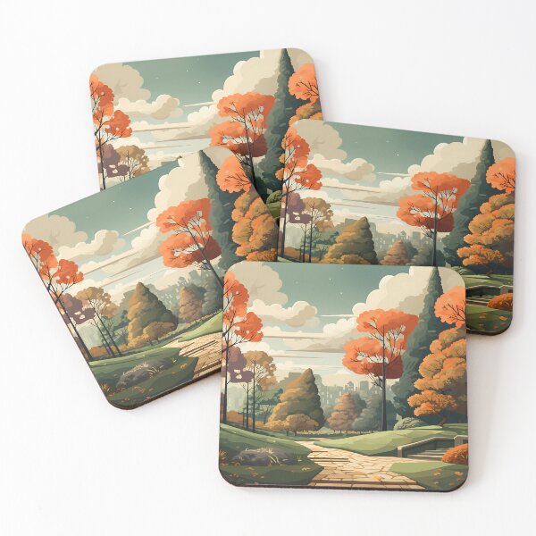 Item preview, Digital Realism: Photography and Painting Merged in Masterpieces of Urban Parks designed and sold by Artedig.