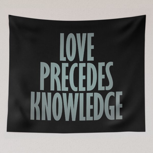 Item preview, Love precedes knowledge. v.3 designed and sold by x1brett.