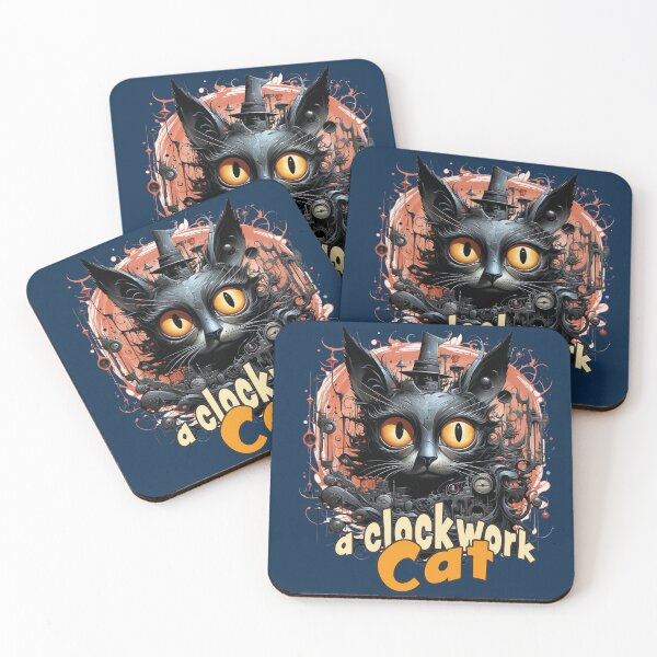Item preview, A Clockwork Cat designed and sold by bivido.