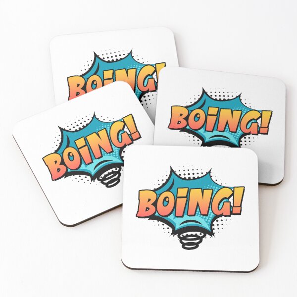 Item preview, BOING! Pop Art Cartoon Style designed and sold by sassandsun.