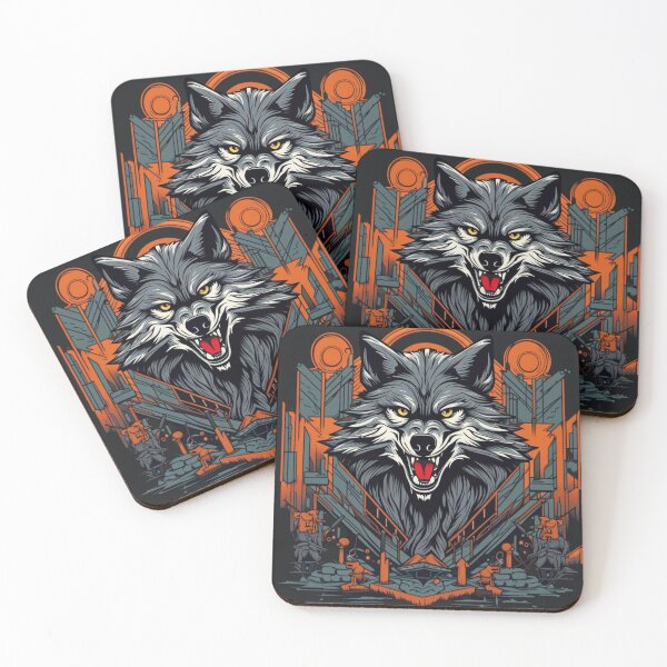 Item preview, Urban Howl - The Wolf Of Wall designed and sold by NightshadeWolfs.