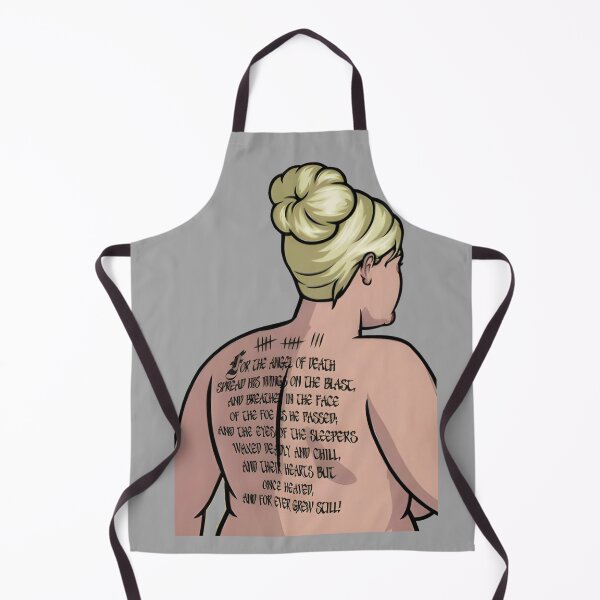 Item preview, HD - Back Tattoo Pam Poovey - ARCHER designed and sold by Adeel Mushtaq.