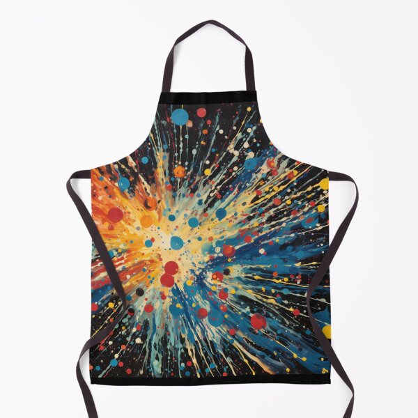 Item preview, Cosmic Splatter - Abstract Celestial Art Print designed and sold by SmartDesignByBB.