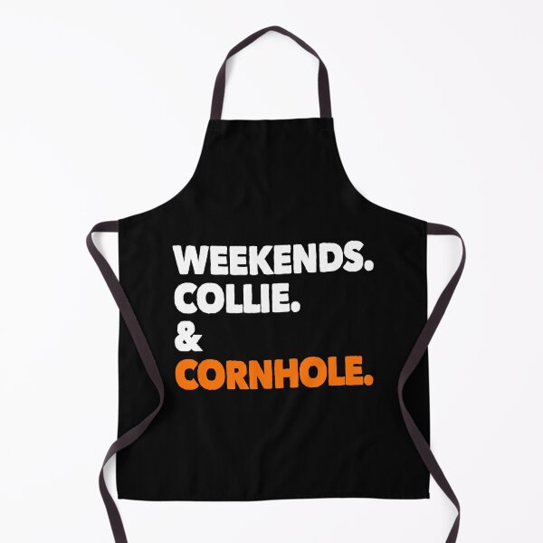 Item preview, Weekends Collie and Cornhole Funny Dog Gift  designed and sold by Guarddogdrive.