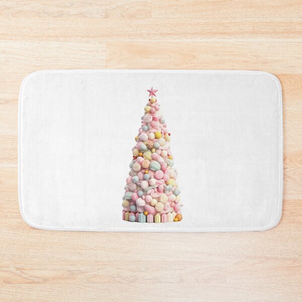 Item preview, A pink christmas tree made out of candy designed and sold by Mickeymouse2023.