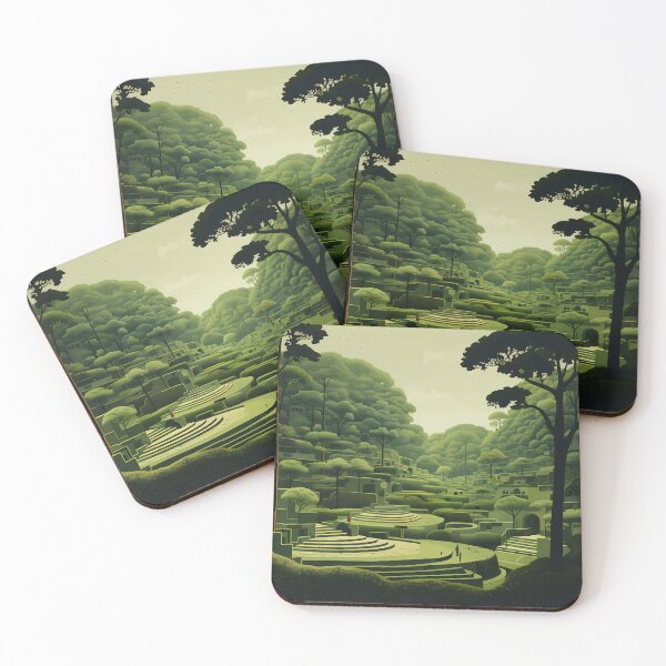 Item preview, Digital Windows: Exploring the World of Urban Parks through 3D Art designed and sold by Artedig.