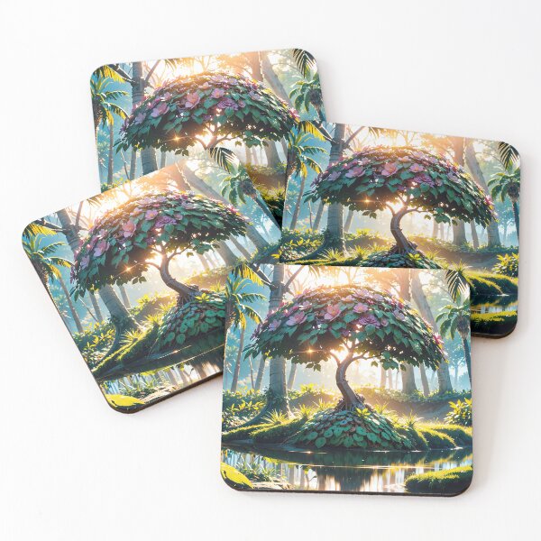 Item preview, Mechanical Jungle Tree Jigsaw Puzzles - Strange Wonders Unveiled on Redbubble designed and sold by PuzzleBoxDesign.
