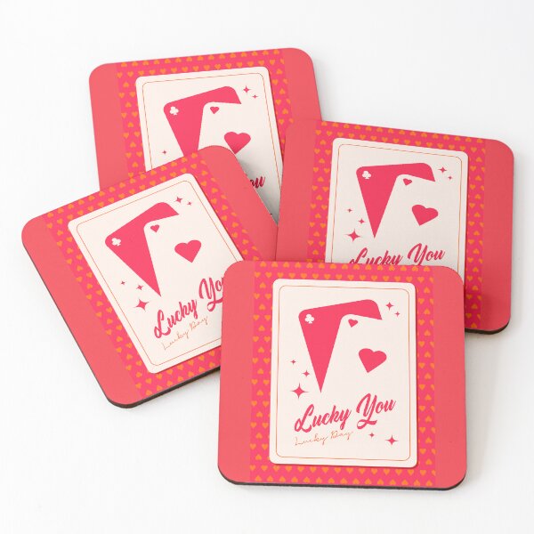 Item preview, Lucky You, Lucky Day, Feeling Lucky Casino Playing Card designed and sold by Cristina Galerina.