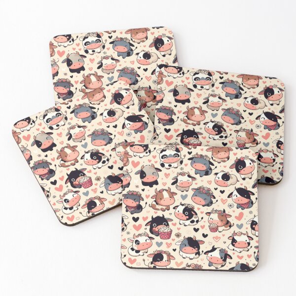 Item preview, Pattern n.6 Cute Little cows2 designed and sold by reimaige.