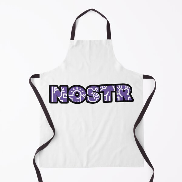 Item preview, Nostr White designed and sold by bitpopart.