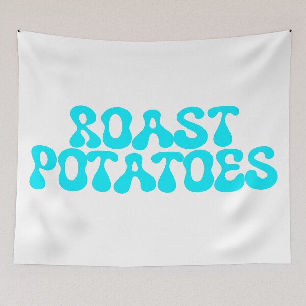 Item preview, roast potatoes (blue) designed and sold by edajylix.