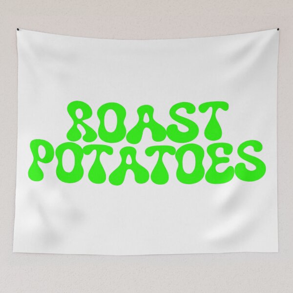 Item preview, roast potatoes (green) designed and sold by edajylix.