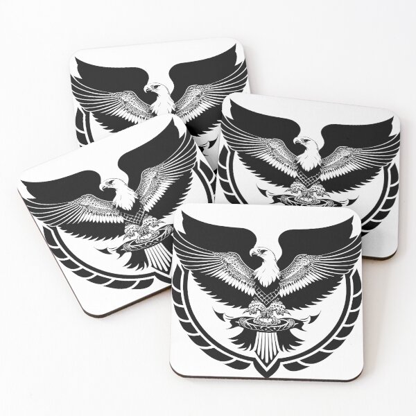 Item preview, Eagle with snake design  designed and sold by Kulpi6147.