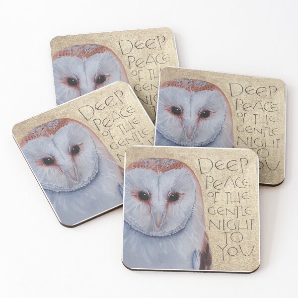 Item preview, Deep peace of the gentle night to you - Gaelic Blessing - for cards and postcards only  designed and sold by samcannon.