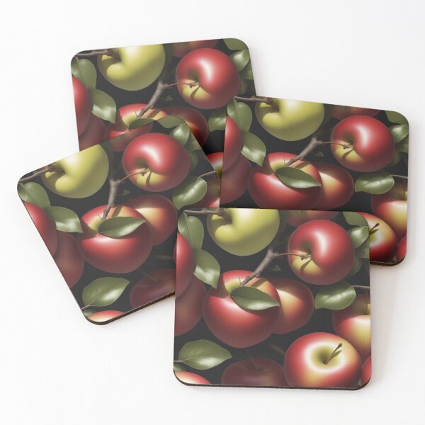 Item preview, 3D Apple with green Leaf designed and sold by OutdoorArtistry.