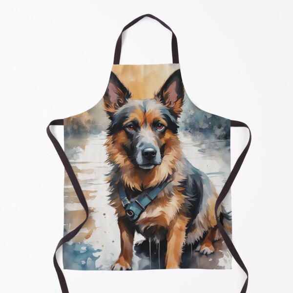 Item preview, Watercolor Dog Portrait- Cool Art designed and sold by joejiing.