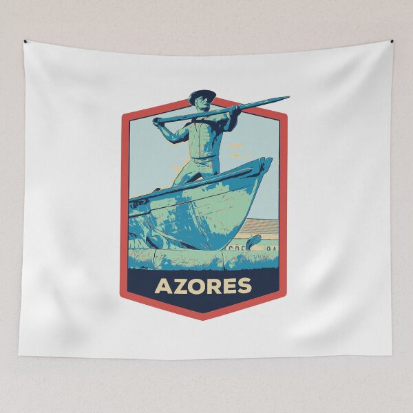Item preview, Pico Island Whalers' Monument Illustration designed and sold by Lemomo-artworks.
