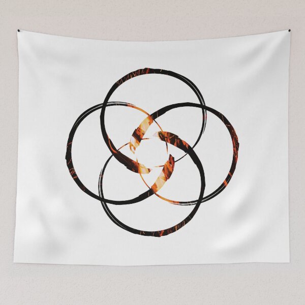 Item preview, Plural Emblem (Fire) designed and sold by WeArePlural.