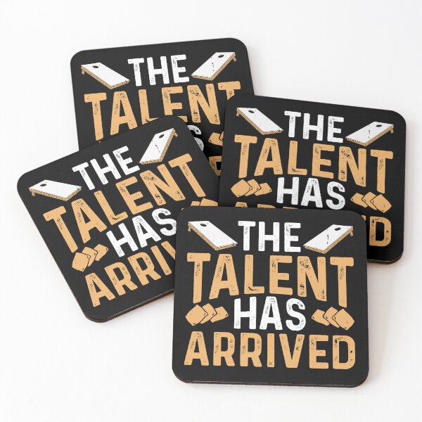 Item preview, The Talent Has Arrived Retro Design - Baggo Team Bean Bag Toss Game - Funny Cornhole Player Vintage designed and sold by naworas.