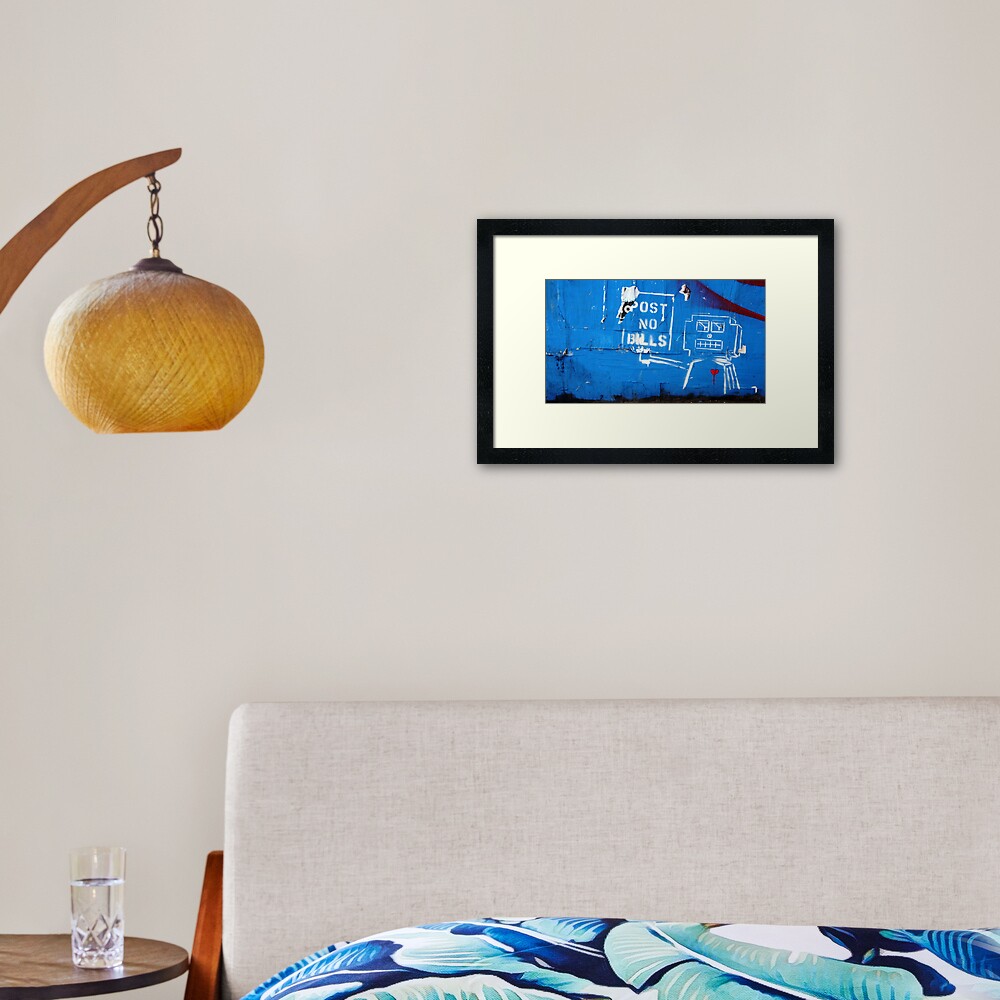 Don't Break the Robot's Heart Framed Art Print