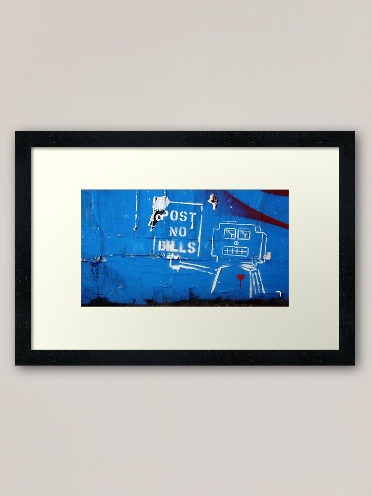 Alternate view of Don't Break the Robot's Heart Framed Art Print