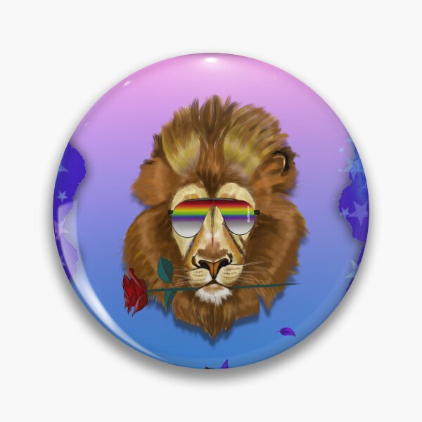 Item preview, Lion head love #3 Face  designed and sold by Hiidenna.