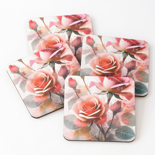 Item preview, abstract rose flower designed and sold by Jubjangm3.