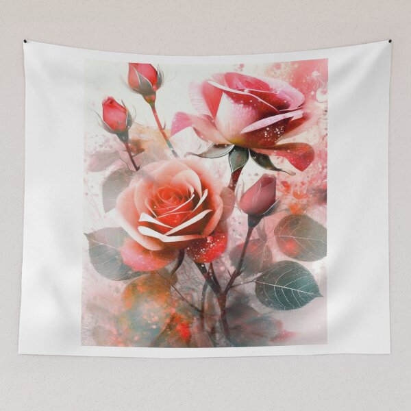 Item preview, abstract rose flower designed and sold by Jubjangm3.