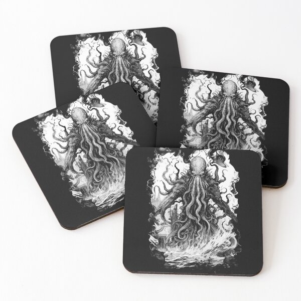 Item preview, Cthulhu Rising from the Depths No.4 designed and sold by LastHighwayTees.