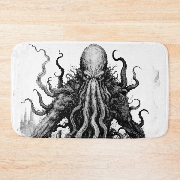 Item preview, Cthulhu Rising from the Depths No.4 designed and sold by LastHighwayTees.