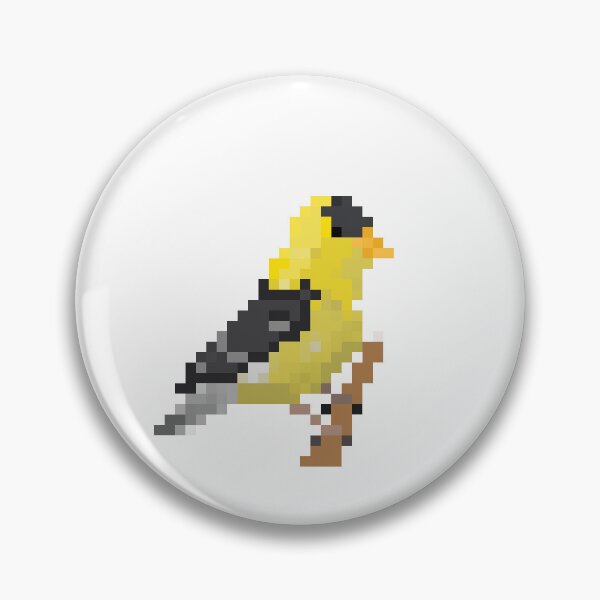Item preview, American gold finch 32 bit designed and sold by filterfoxx.