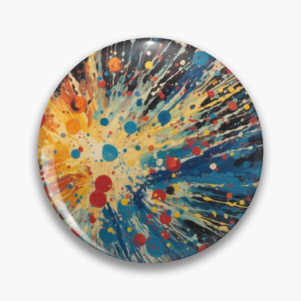 Item preview, Cosmic Splatter - Abstract Celestial Art Print designed and sold by SmartDesignByBB.