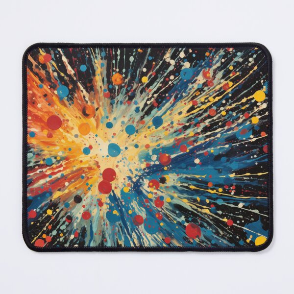 Item preview, Cosmic Splatter - Abstract Celestial Art Print designed and sold by SmartDesignByBB.