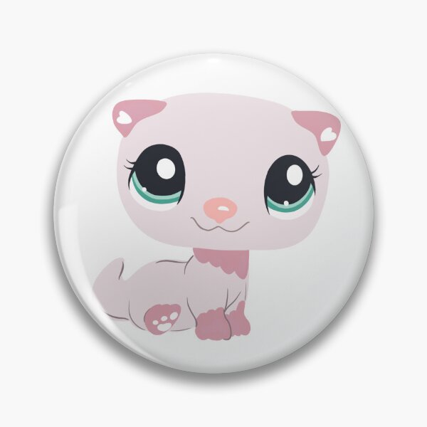 Item preview, Inspired LPS littlest pet shop pink otter designed and sold by frodylouise.