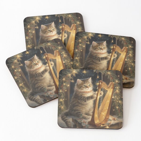 Item preview, Melody in the Pines: A Tabby's Christmas Concerto designed and sold by DeenaDee.