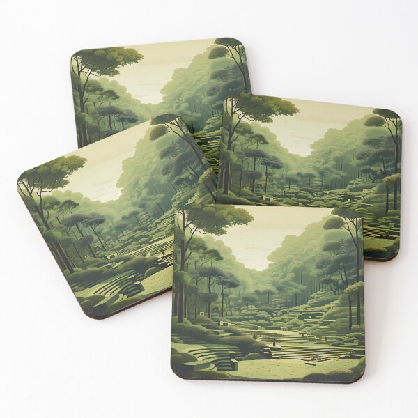 Item preview, Green Design: How Digital Art Redefines the Aesthetics of Modern Urban Parks designed and sold by Artedig.