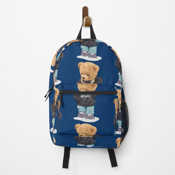 Item preview, Fashionable teddy bear illustration with headphones designed and sold by Bhonard 21.