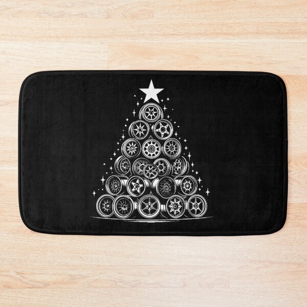 Item preview, My Kind Of Christmas Tree Alloy Wheels Car Racing Petrolhead designed and sold by brytfanna.