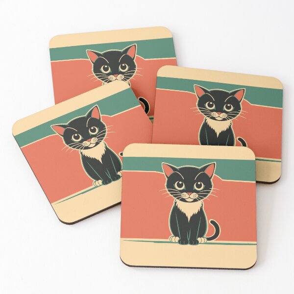 Item preview, Tuxedo Cat - Chic Chat Créations Ref.016 designed and sold by ChicChat.