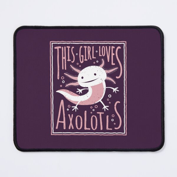 Item preview, This Girl Loves Axolotls - Axolotl Gifts for Girls designed and sold by propellerhead.