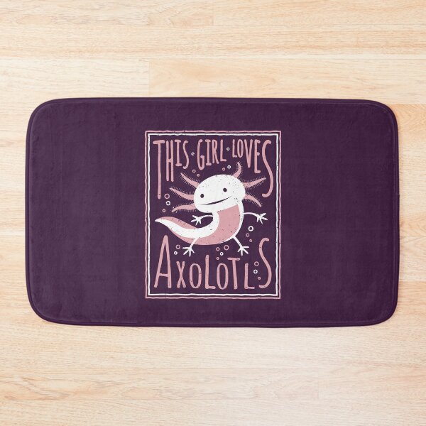 Item preview, This Girl Loves Axolotls - Axolotl Gifts for Girls designed and sold by propellerhead.