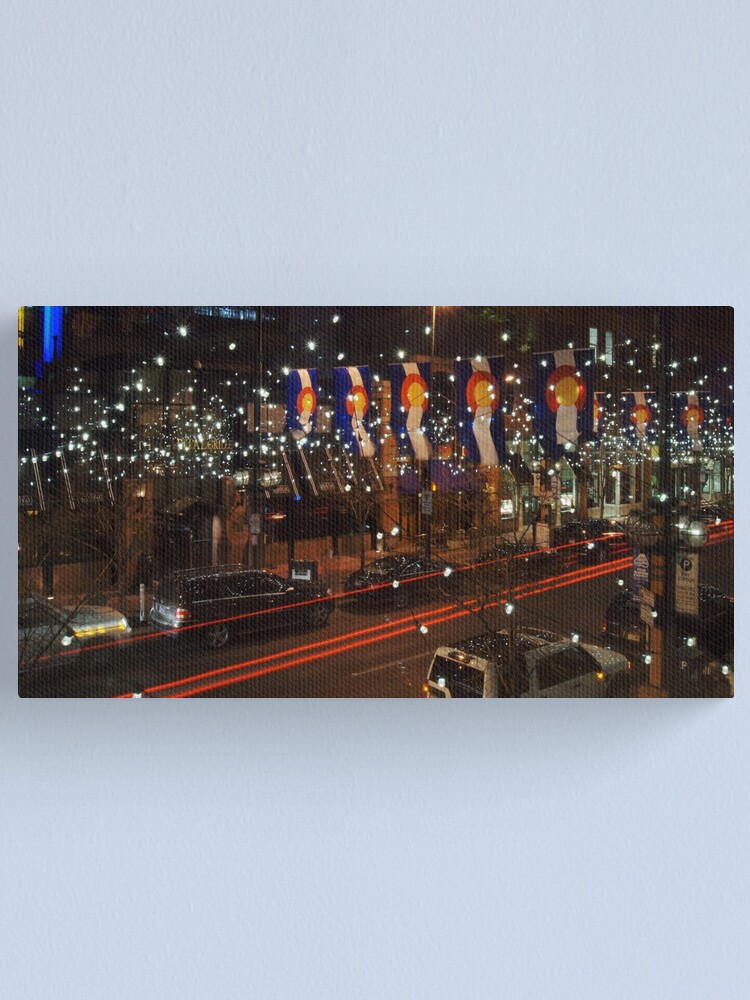 Alternate view of The Lights of Larimer Square Canvas Print