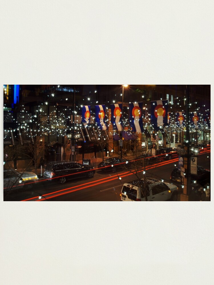 Alternate view of The Lights of Larimer Square Photographic Print